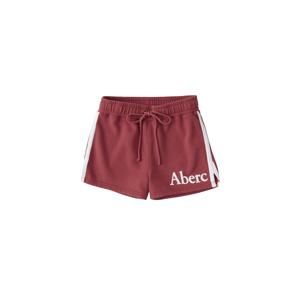 Abercrombie & Fitch Kalhoty 'S119-SUMMER KNIT SHORT'  pastelově červená