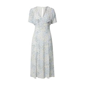 Forever New Letní šaty 'Jane Split'  modrá / bílá