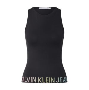 Calvin Klein Jeans Top 'DEGRADE'  černá