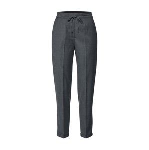 Calvin Klein Kalhoty se sklady v pase 'DRAWSTRING'  tmavě šedá