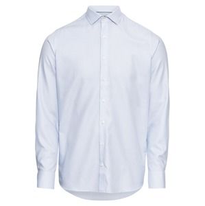 OLYMP Společenská košile 'Level 5 Zündholzst. Twill'  modrá