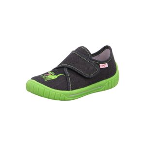 SUPERFIT Pantofle 'BILL'  černá / světle zelená