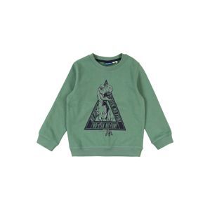Sanetta Kidswear Mikina  zelená / černá