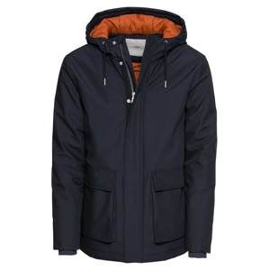 Minimum Zimní parka 'Carlow 3.0 Jacket'  námořnická modř / oranžová
