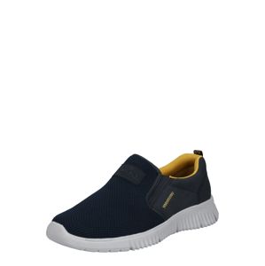 RIEKER Slip on boty  žlutá / marine modrá