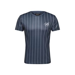 BURTON MENSWEAR LONDON Tričko 'Navy Pinstripe T-Shirt in'  námořnická modř