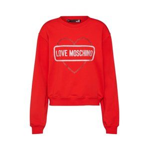 Love Moschino Mikina  červená