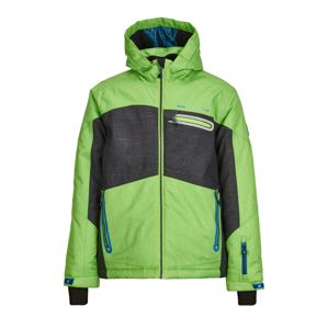 KILLTEC Outdoorová bunda 'Malcom'  antracitová / světle zelená