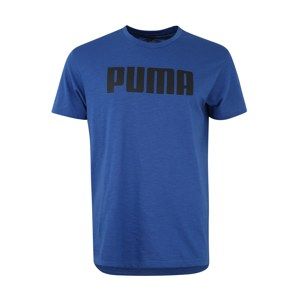 PUMA Funkční tričko 'Graphic Tee'  modrá / černá