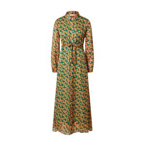 Fabienne Chapot Košilové šaty 'Frida'  khaki / oranžová