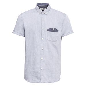 TOM TAILOR DENIM Košile 'colored twill shirt Shirt 1/2'  kouřově modrá