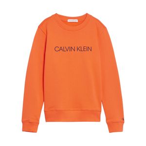 Calvin Klein Jeans Mikina  oranžová / marine modrá