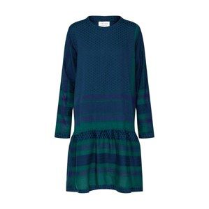 Cecilie Copenhagen Šaty 'Dress 2O Long Sleeves'  zelená / černá