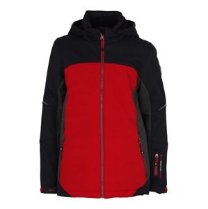 KILLTEC Outdoorová bunda 'Waylo'  světle červená / černá