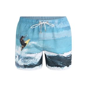 BOSS Plavecké šortky 'Springfish'  modrá