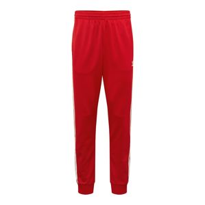 ADIDAS ORIGINALS Kalhoty 'Sst Tp'  červená / bílá