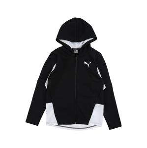 PUMA Sportovní bunda 'Active Sports Hooded Jacket DK B'  černá