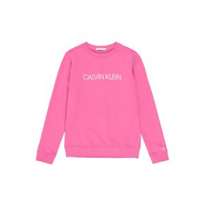 Calvin Klein Jeans Mikina  bílá / pink