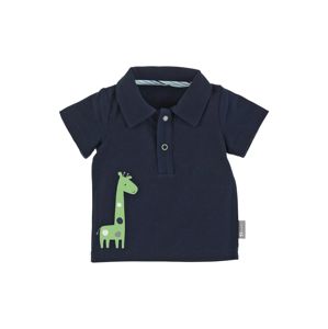 STERNTALER Tričko 'Giraffe'  marine modrá / světle zelená / bílá / kouřově modrá