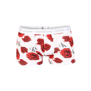Calvin Klein Underwear Boxerky 'TRUNK'  červená / bílá