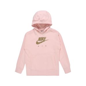Nike Sportswear Mikina 'AIR PO GX'  zlatě žlutá / růžová