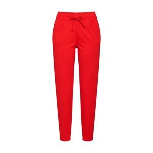 JACQUELINE De YONG Kalhoty se sklady v pase 'PRETTY'  červená