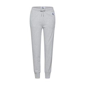 Calvin Klein Jeans Kalhoty 'MONOGRAM SWEATPANT'  šedá