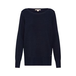ESPRIT Svetr 'Sweater ottoman'  námořnická modř