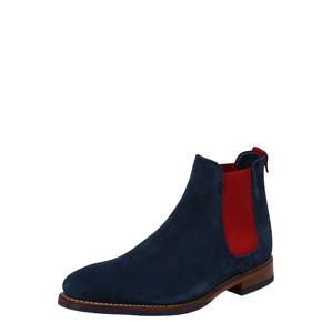 Gordon & Bros Chelsea boty 'BOJAN'  námořnická modř / červená