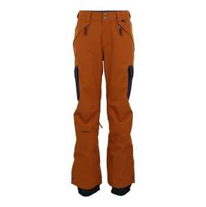 O'NEILL Outdoorové kalhoty 'Hybrid Friday'  tmavě oranžová / černá