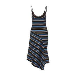 EDITED Letní šaty 'Maxie'  modrá / pink / černá