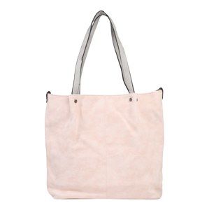 Emily & Noah Nákupní taška 'Surprise'  světle šedá / růžová