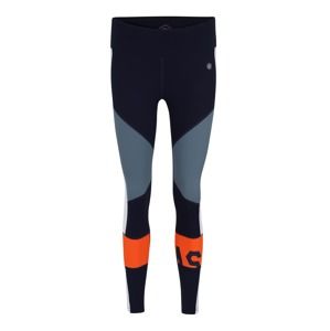 ASICS Sportovní kalhoty  modrá / šedá / oranžová