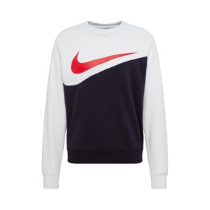 Nike Sportswear Mikina 'SWOOSH'  červená / černá / bílá