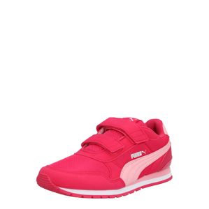 PUMA Sportovní boty 'ST Runner v2 Mesh V PS'  bílá / růžová / pink