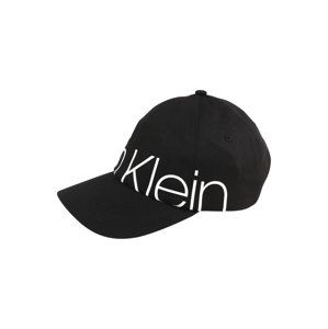 Calvin Klein Kšiltovka 'TRAIL BIG LOGO CAP'  černá / bílá