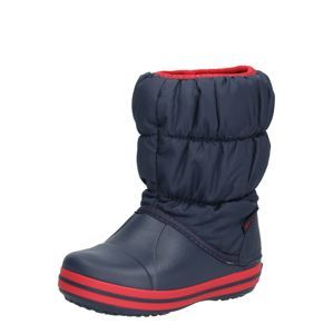 Crocs Sněhule 'Winter Puff Boot Kids'  námořnická modř / červená
