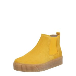 TAMARIS Chelsea boty  zlatě žlutá