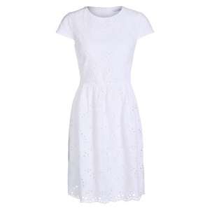 OUI Letní šaty 'Kleid'  bílá
