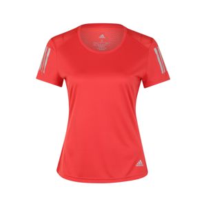 ADIDAS PERFORMANCE Funkční tričko 'Own The Run'  červená / bílá