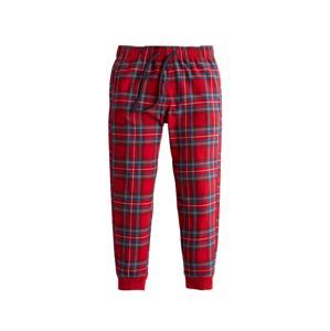 HOLLISTER Pyžamové kalhoty  modrá / červená / bílá