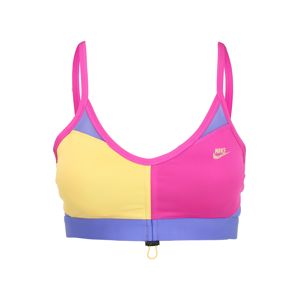 Nike Sportswear Podprsenka 'INDY ICN CLASH'  pink / hořčicová / fialová