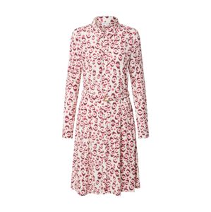 Fabienne Chapot Košilové šaty 'Hayley'  krémová / bordó / tmavě růžová