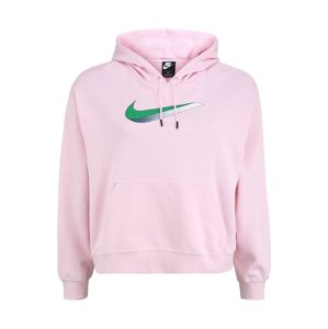 Nike Sportswear Mikina  světle růžová / zelená