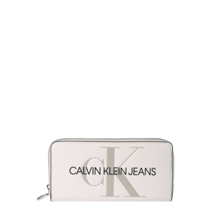 Calvin Klein Jeans Peněženka  béžová / černá