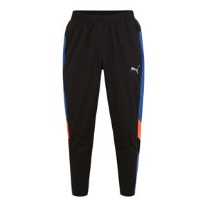 PUMA Sportovní kalhoty 'Reactive Packable'  modrá / světle červená / černá