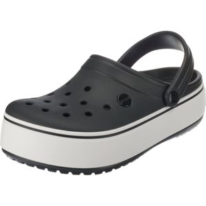 Crocs Pantofle 'Crocband'  černá / bílá