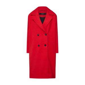 VERO MODA Přechodný kabát  červená