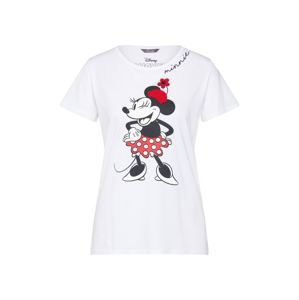 PRINCESS GOES HOLLYWOOD Tričko 'Disney Minnie iconic'  bílá