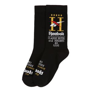 Reebok Classic Ponožky 'CL Hotel Sock BLACK'  černá